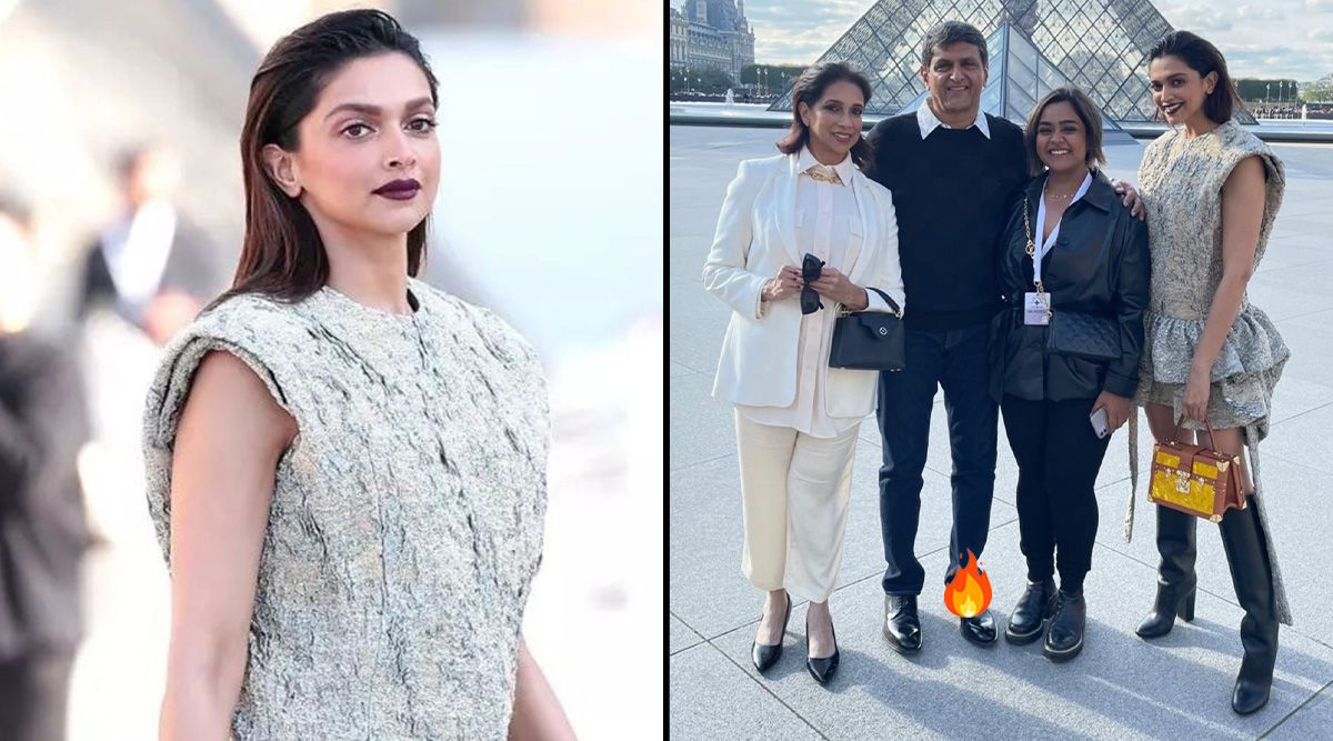 Parents attend Deepika Padukone's Paris Fashion Week event; fans comment, ‘So thoughtful, they must be so proud’