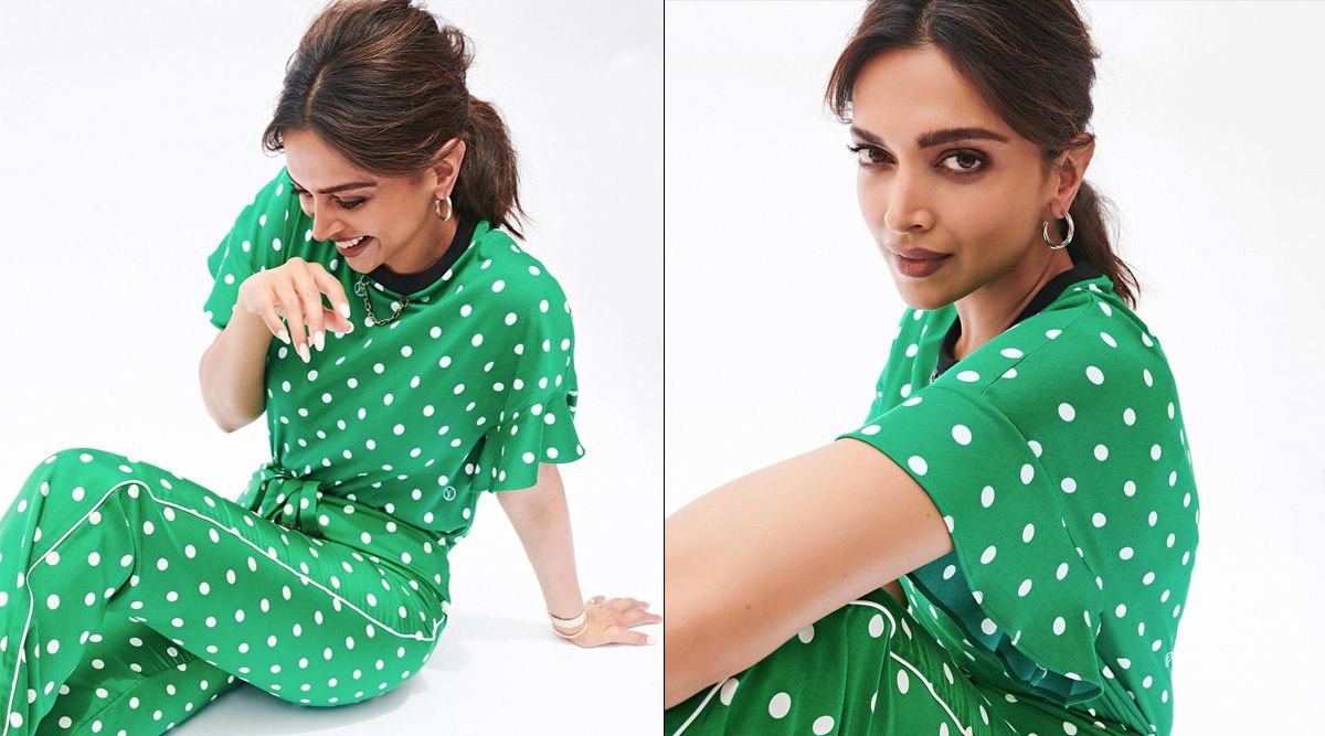 Cannes 2022: Deepika Padukone flaunts her million-dollar smile in a green Polka-dot outfit