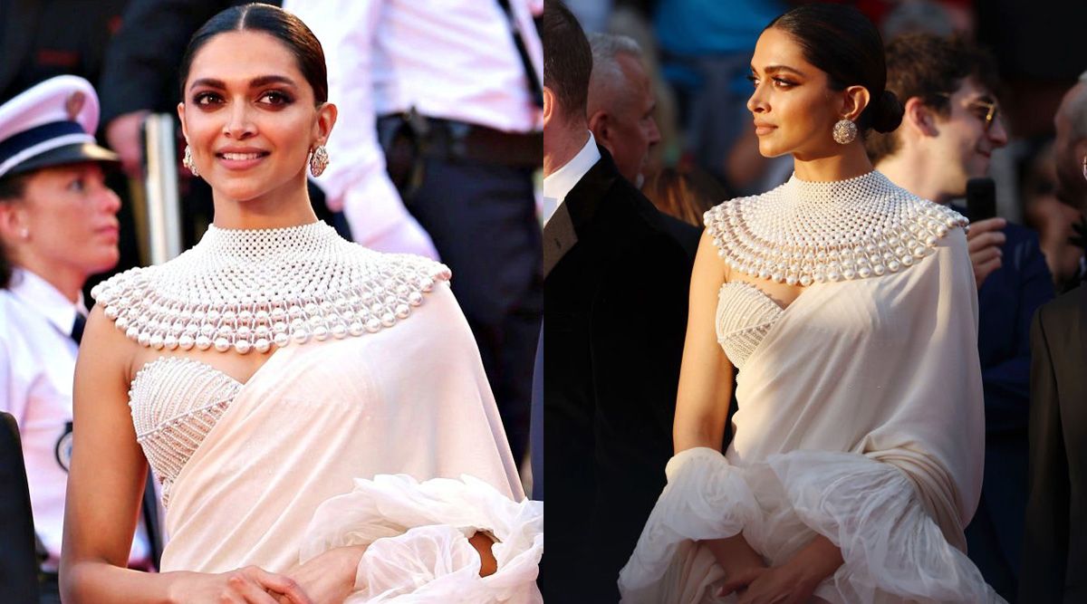Cannes 2022: Deepika Padukone dazzles in a ruffled saree at the 75th Cannes Film Festival closing ceremony