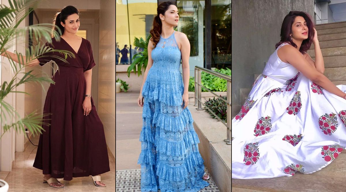 Divyanka Tripathi, Ankita Lokhande, or Jennifer Winget, who rocked the maxi dress and looked spring fresh?