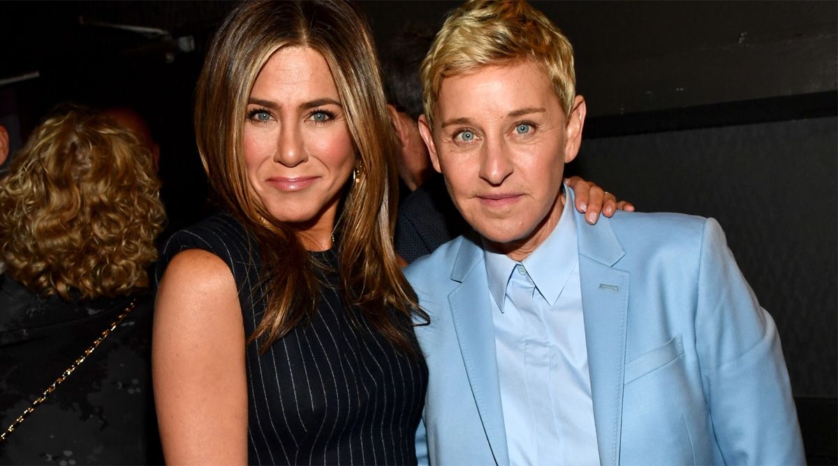 Jennifer Aniston pens an overwhelming note as she bids adieu to Ellen DeGeneres' show after 19 years