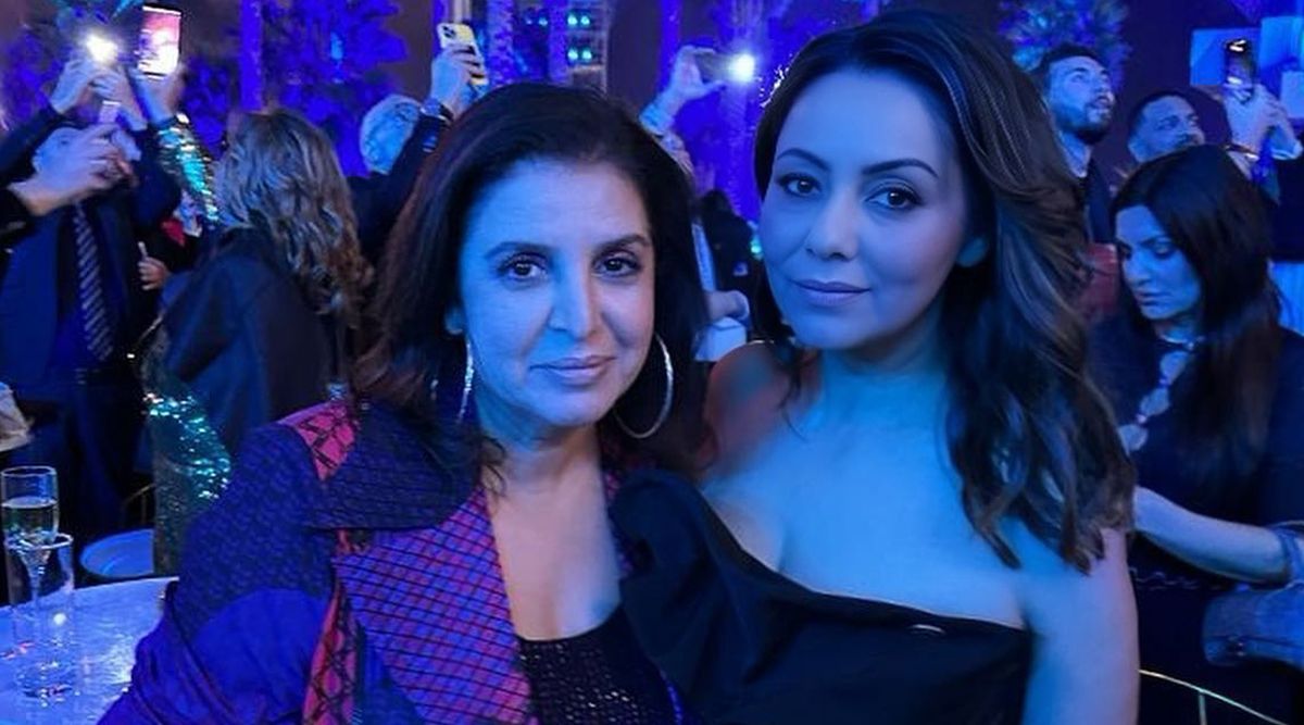 Farah Khan poses with Gauri Khan at an event in Dubai; They both looked extraordinary! See pics