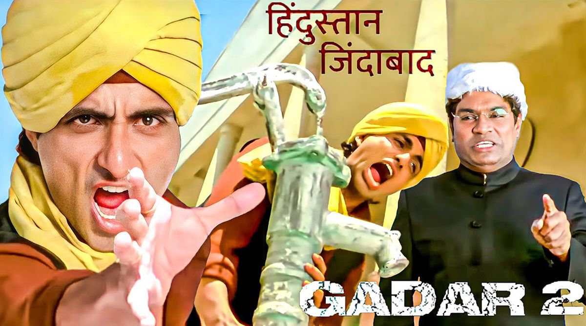 Gadar 2: Sonu Sood's Epic Mimicry and Johnny Lever's Comedy Delight Breaks Records; Spoof Video Goes Viral! 