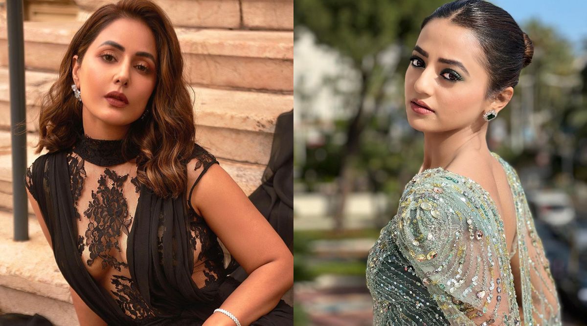 Hina Khan congratulates Helly Shah on her Cannes debut; expresses her pride