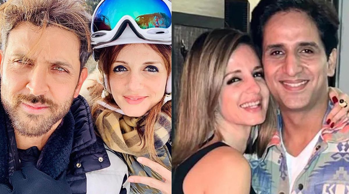 Hrithik Roshan calls ex-wife, Sussanne Khan, a 'superstar'; poses with her and her boyfriend Arslan Goni
