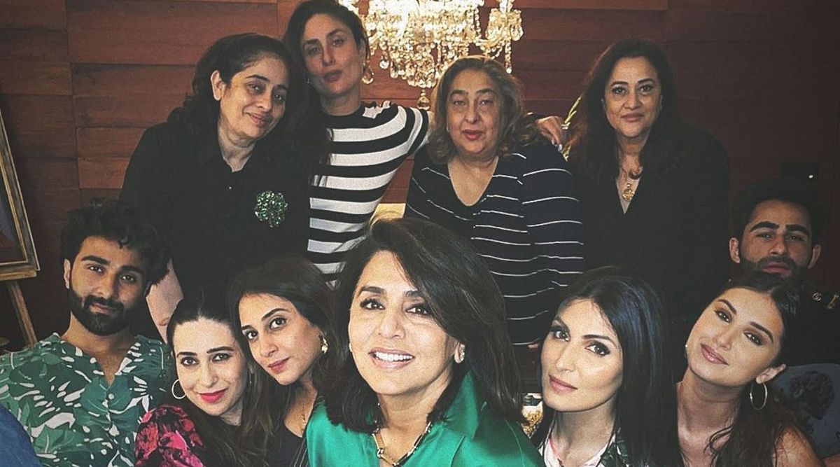 From Karishma Kapoor's dinner party, Kareena Kapoor shares a picture with 'Familia'