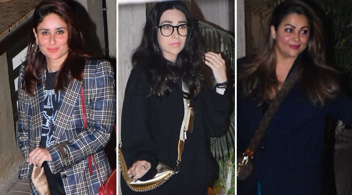 Kareena Kapoor, Karisma Kapoor, and Amrita Arora hang out in stunning outfits; Check PICS HERE!