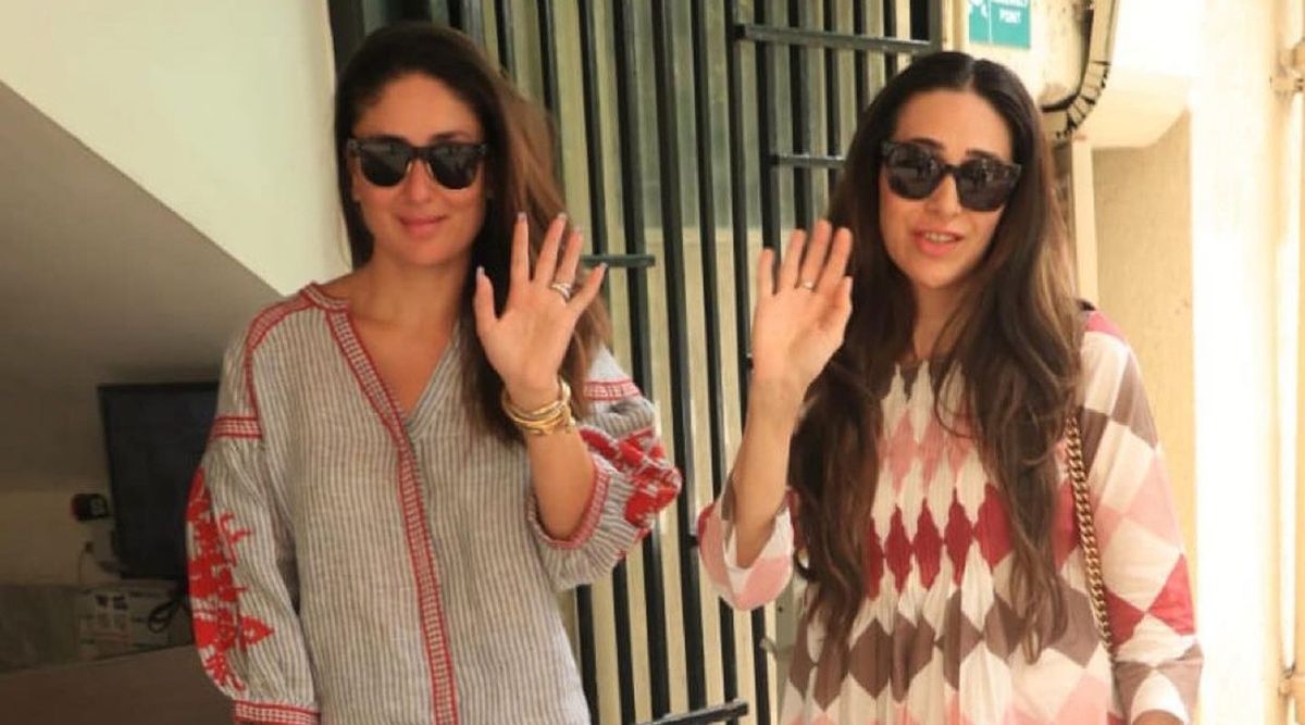Kareena Kapoor Khan and Karisma Kapoor look fabulous in color-coordinated outfits for the spring and summer.