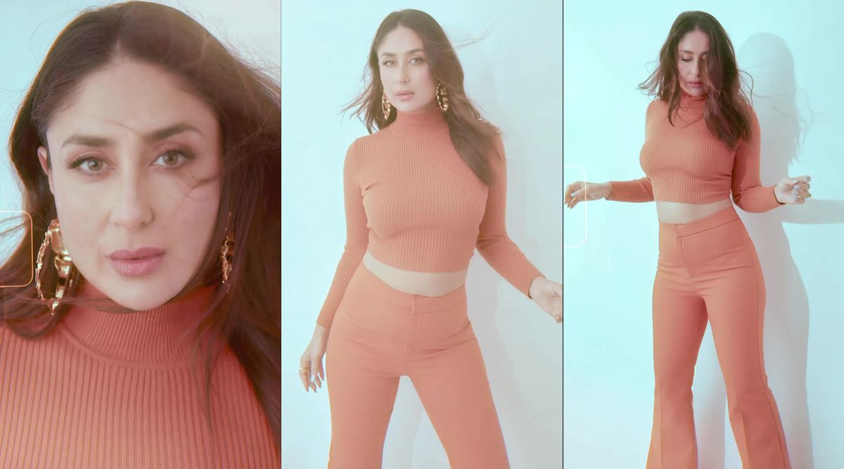 Kareena Kapoor Khan takes the Internet by storm in a peach outfit