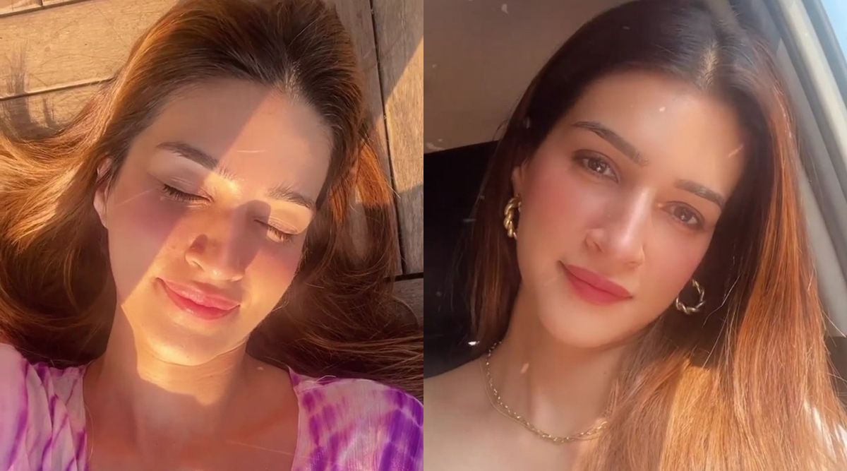 Kriti Sanon's sunkissed selfies will brighten up your day
