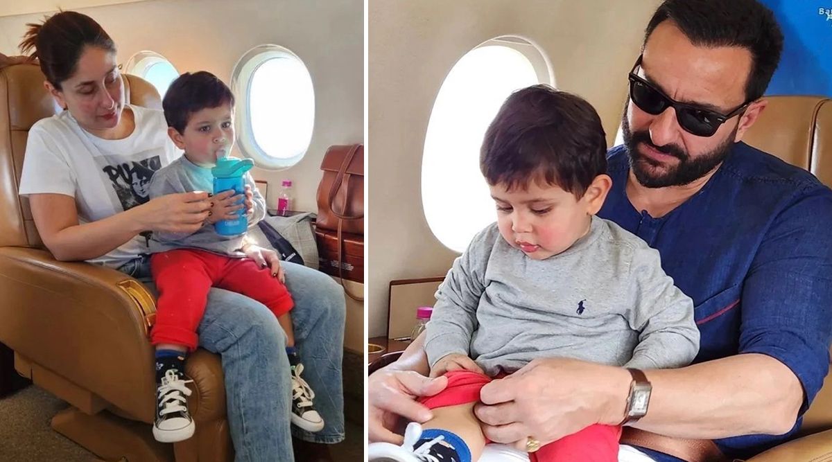 Kareena Kapoor Khan’s son Jehangir Ali Khan looks SUPER CUTE when he asks his father to scratch his back; Watch