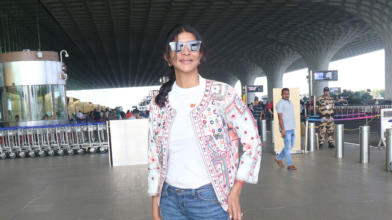 Lakshmi Manchu was Seen Leaving The Airport