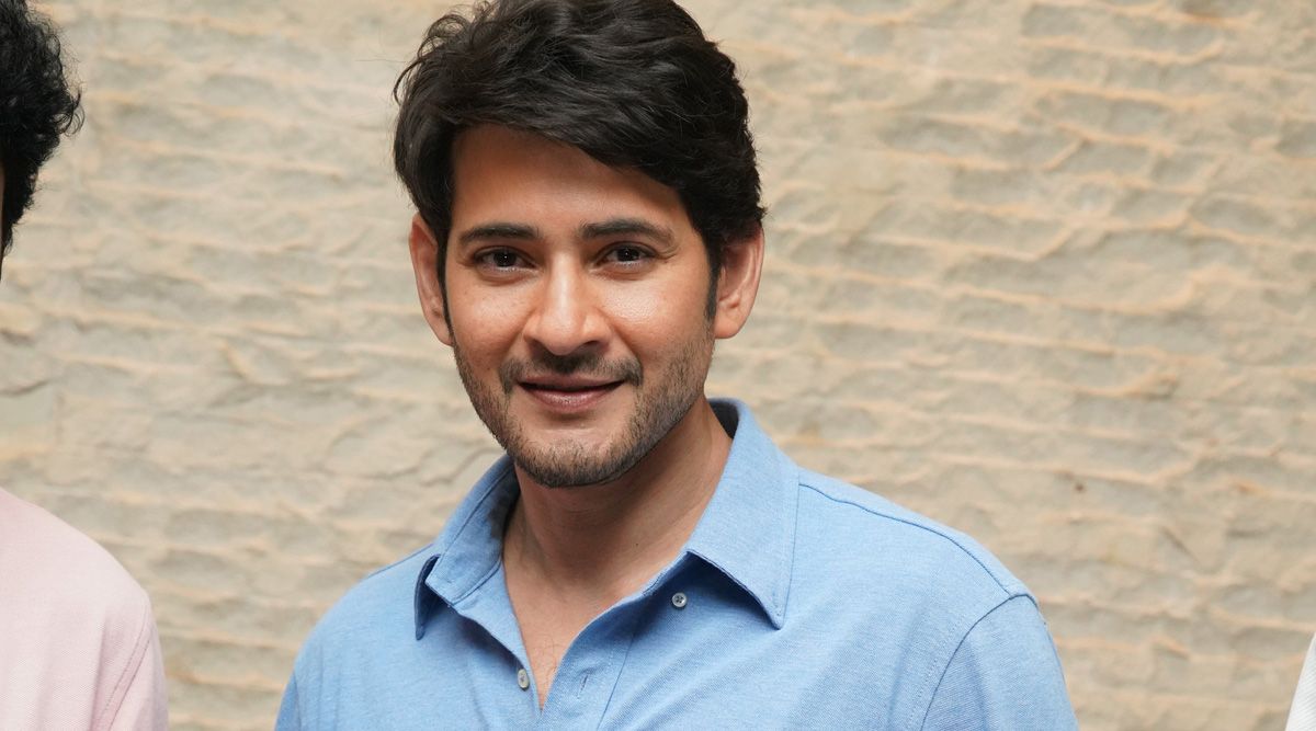 Mahesh Babu flaunts his perfect smile as he poses at the promotions of his next- see pics!