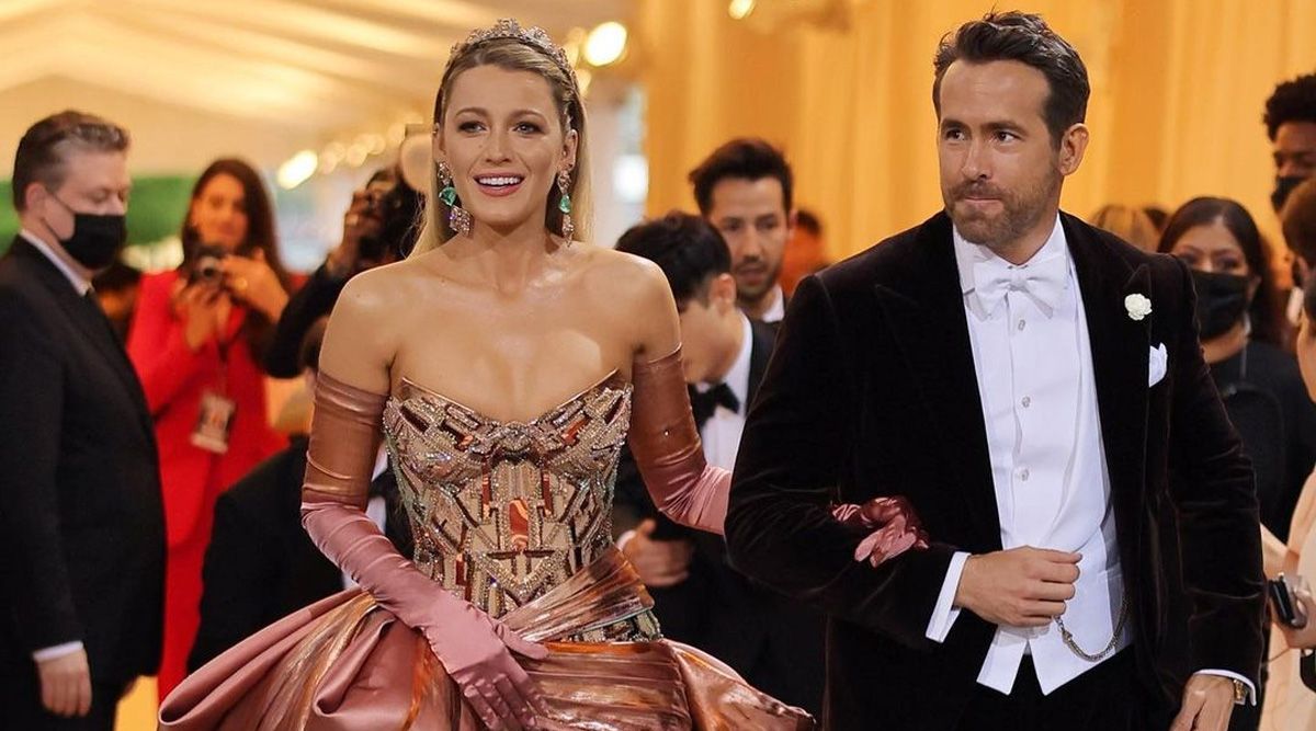 The co- chairs Blake Lively and Ryan Reynolds looked like a queen and a king at the Met Gala event