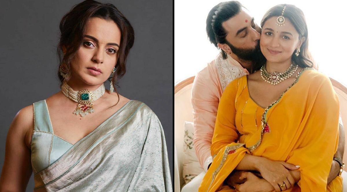  Kangana Ranaut Criticizes Alia Bhatt-Ranbir Kapoor; Says ' Interested In Talking about Who I am F***ING, But Not Open To Discuss About The Nation' (Watch Video)