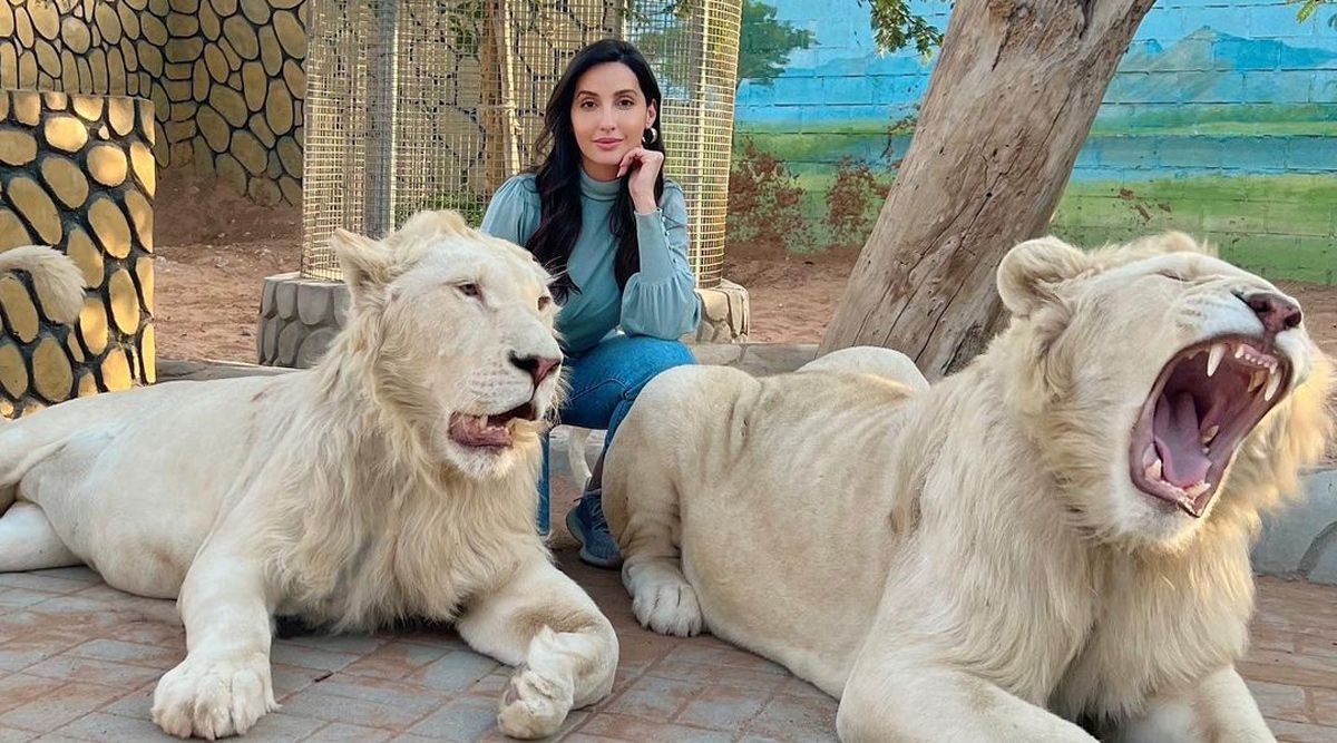 Nora Fatehi emits Lion energy in her recent post