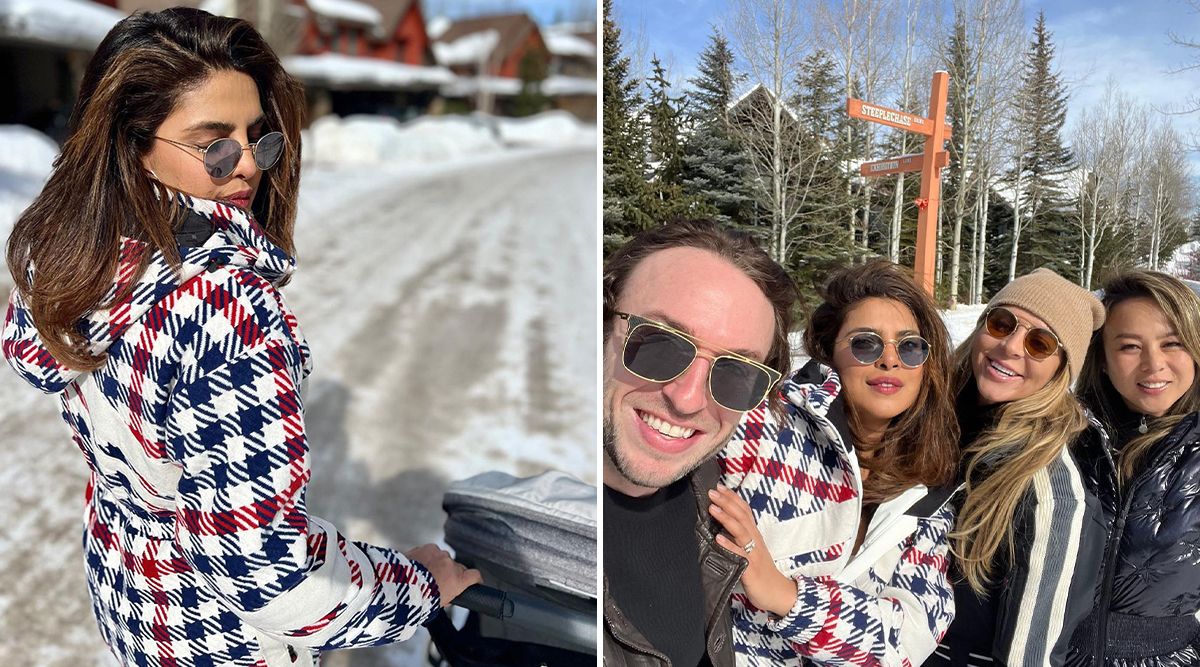 Actress Priyanka Chopra spends relishing time with daughter Malti Marie in snowy Colorado; Check Out PICS!