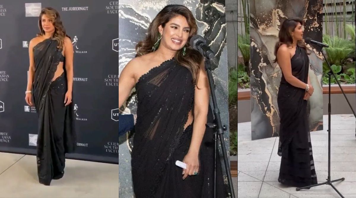 Priyanka Chopra says she's "emotional and proud" to be honouring South Asian talent at the pre Oscars event