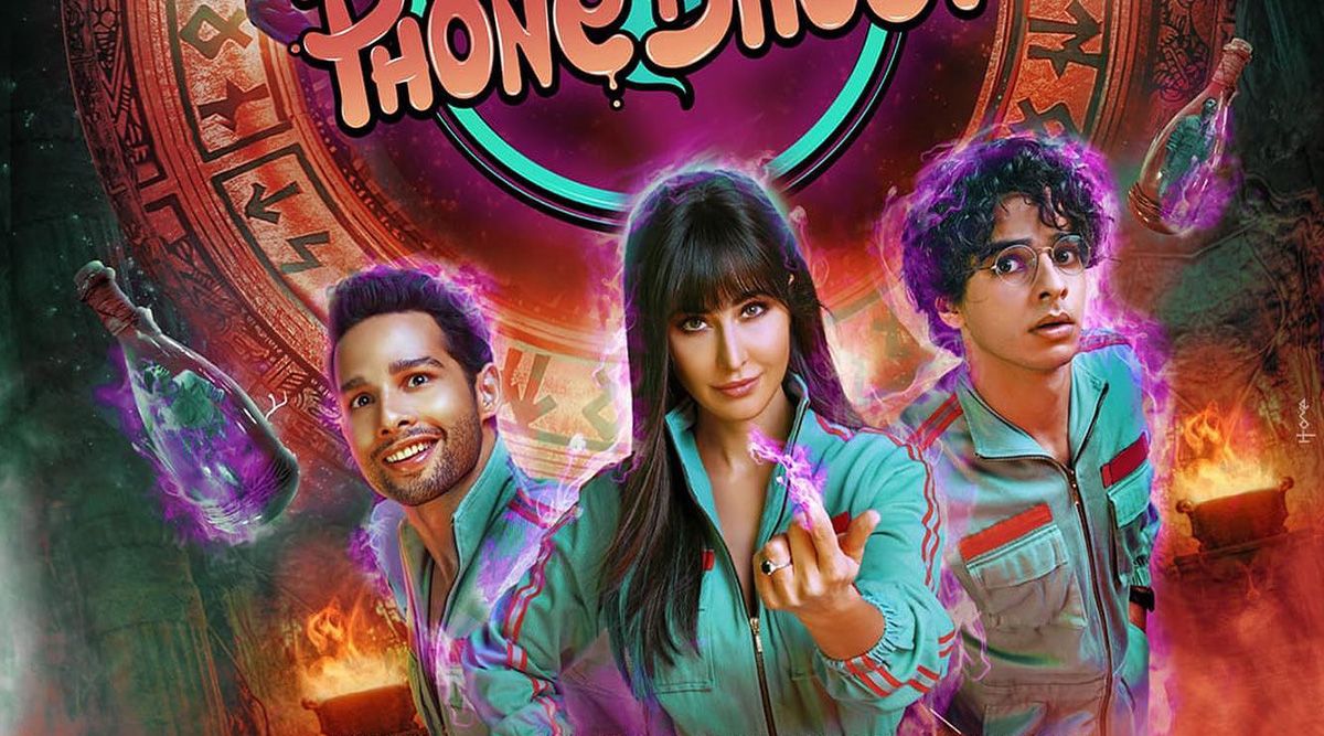 Phone Bhoot Poster Unveiled: Katrina Kaif, Siddhant Chaturvedi, and Ishaan Khatter nail their looks