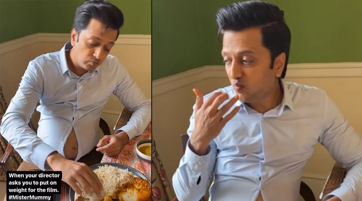 Riteish Deshmukh is gaining weight as the director asks him to for upcoming film Mister Mummy