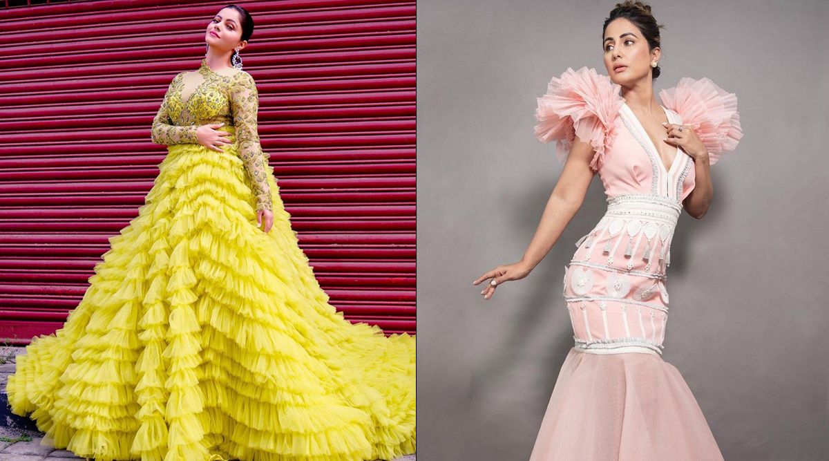 Rubina Dilaik, Hina Khan, or Divya Agarwal, who rocked a ruffle gown?