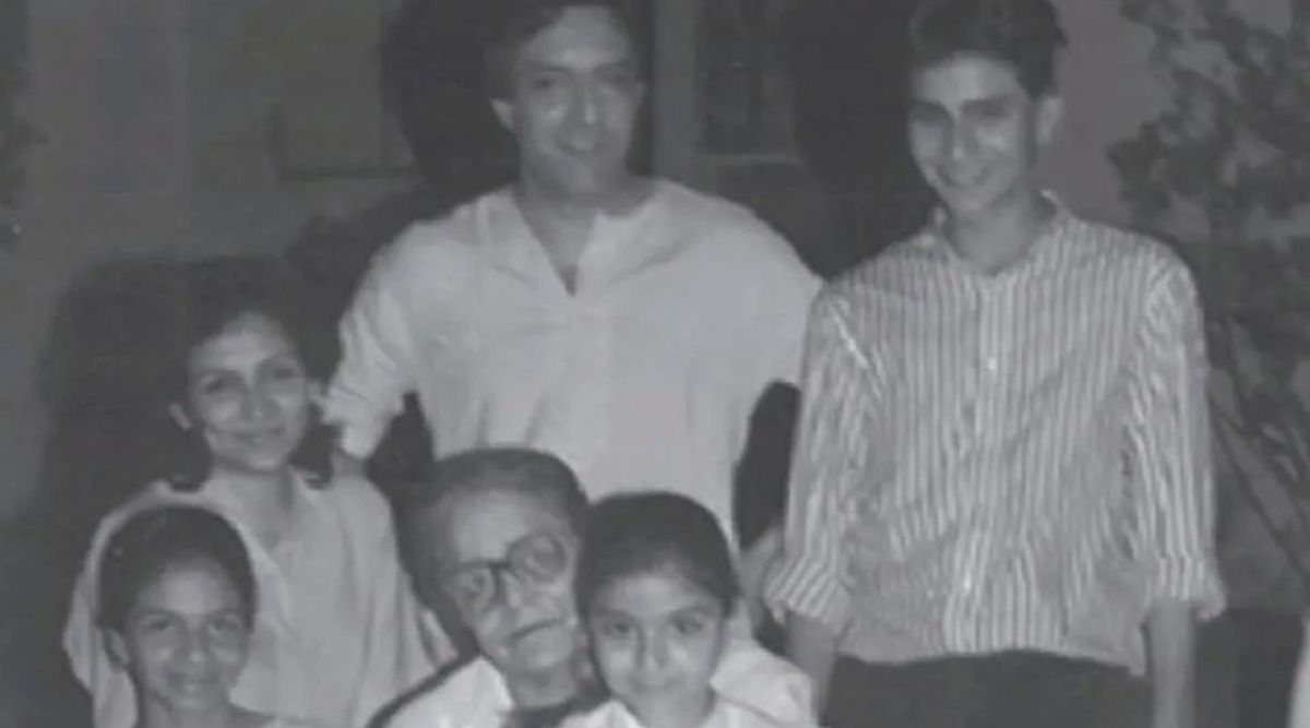 Young Saif Ali Khan reminds us of Ibrahim in a rare throwback picture shared by Saba Ali Khan