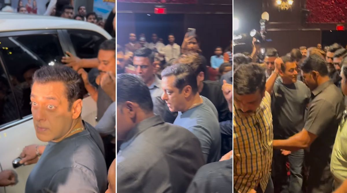 Salman Khan Pays A Surprise Visit To Little Kids Watching Tiger 3- Watch Video 