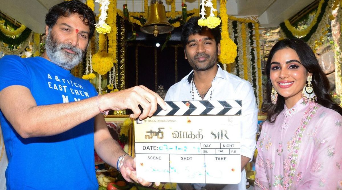 Dhanush starrer Sir launched today; regular filming to begin from Jan 5