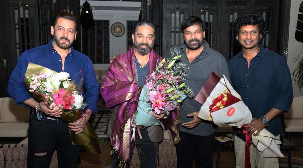 Chiranjeevi, Salman Khan felicitate Kamal Hassan as Vikram emerges as a mega hit