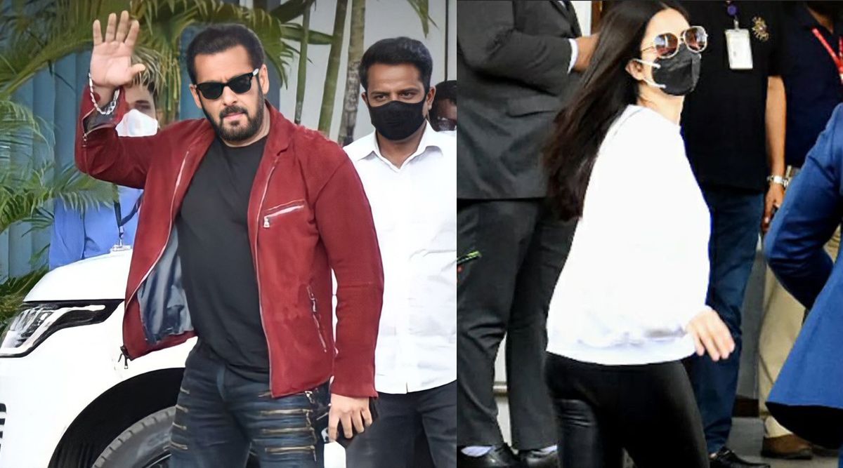 Katrina Kaif and Salman Khan clicked at airport as they fly off to Delhi for Tiger 3 shoot