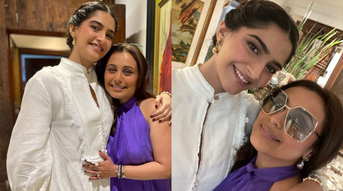 Sonam Kapoor celebrates 20 years of friendship with her 'favourite actress' Rani Mukerji, shares a sweet note