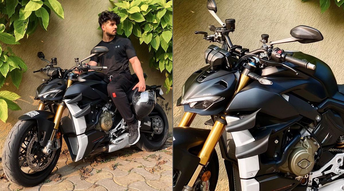 Sooraj Pancholi treats himself with a new Ducati Streetfighter V4 S worth ₹26 lakh