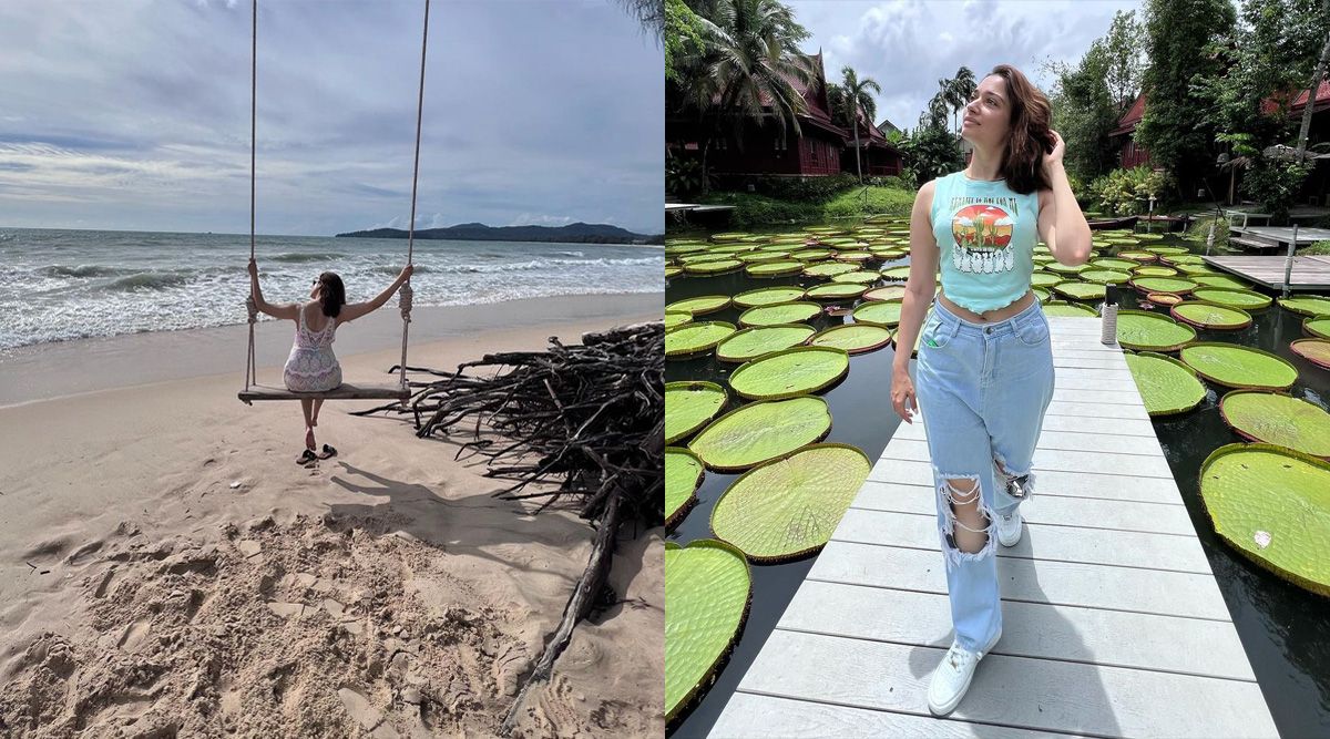 Tamannaah Bhatia gives sneak peek into her “beach life” post debut at Cannes - see pics