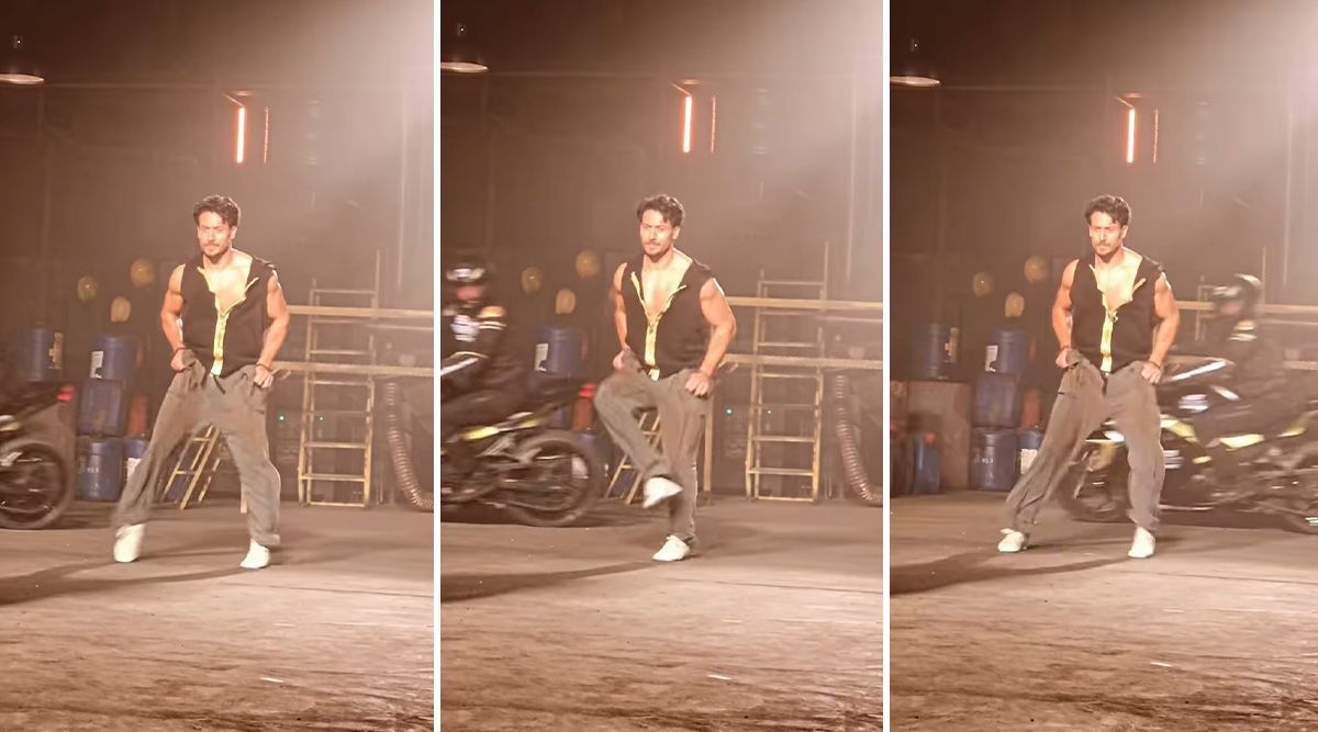 Tiger Shroff shares a hilarious dance video of himself while wanting to go to bathroom during shoot