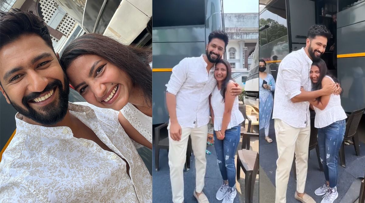 Vicky Kaushal hugs an emotional fan who rescheduled her flight just to meet him; video goes viral