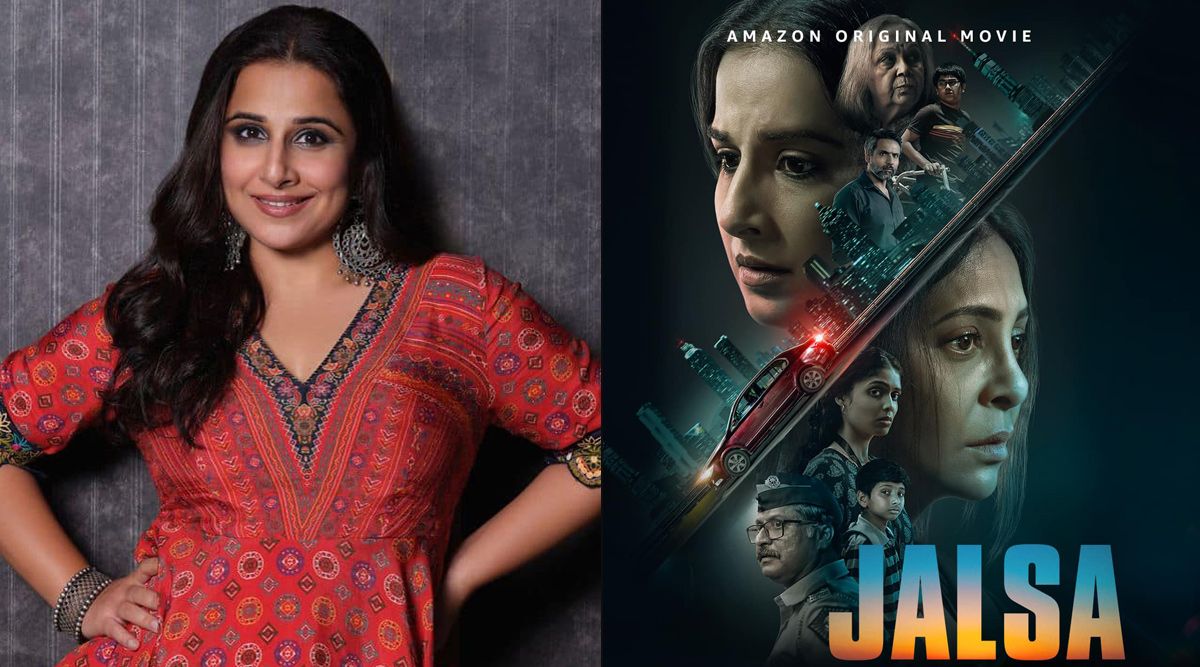 Vidya Balan talks about her film Jalsa, “It’s a celebration of life’s ups and downs.”