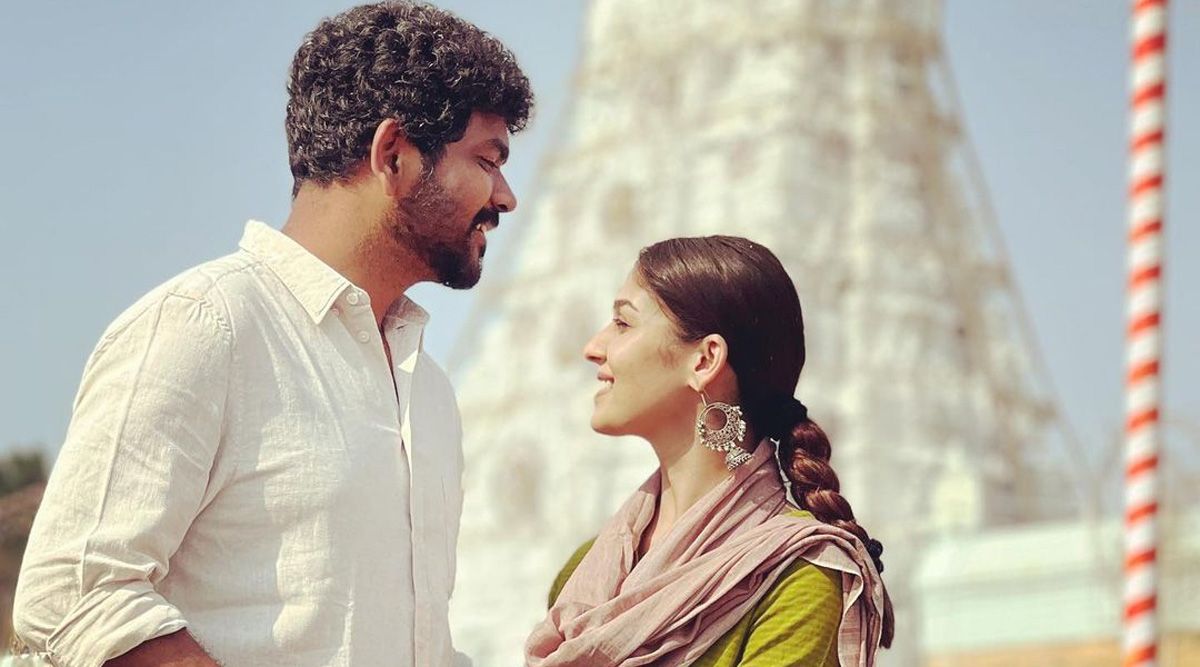 Vignesh Shivan drops an adorable photo with Nayanthara from their spiritual journey