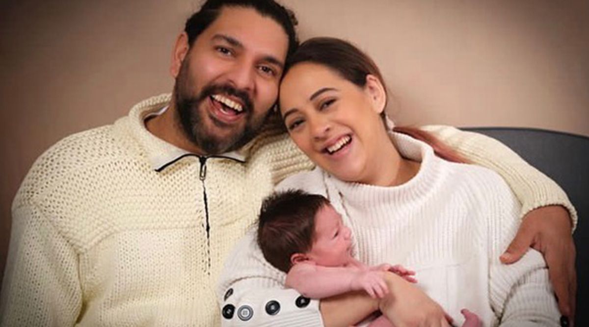 Yuvraj Singh and Hazel Keech reveal first pictures of their son Orion Keech Singh