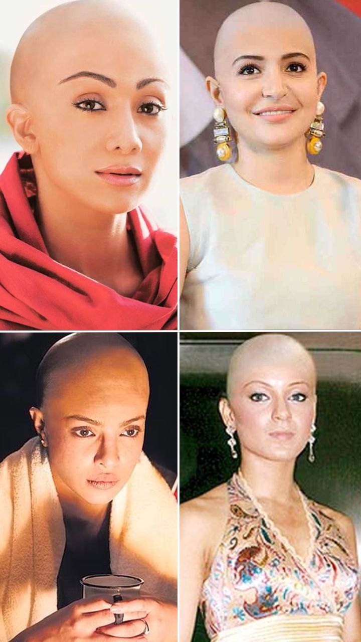 Bollywood Actresses Who Went Bald On-Screen Going Against The Traditional Beauty Standards