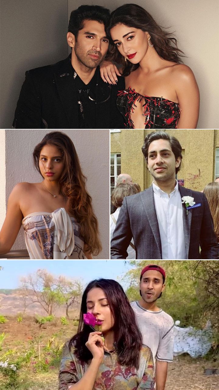 From Ananya Panday - Aditya Roy Kapur, Suhana Khan - Agastya Nanda To Raghav Juyal - Shehnaaz Gill; Check Out Rumoured Couples Of Bollywood Industry