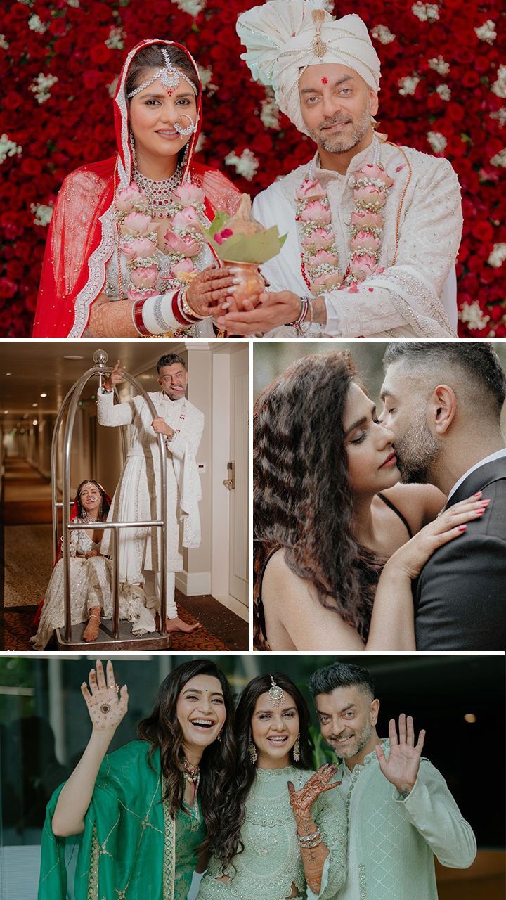 Daljiet Kaur And Nikhil Patel’s Dreamy Wedding Album