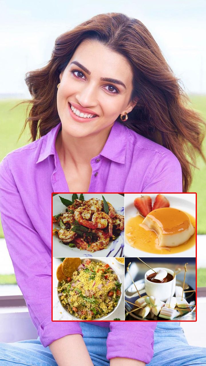 Adipurush Actress Kriti Sanon's Top 6 Favourite Dishes - From Sweet Desserts To Savoury Street Food!