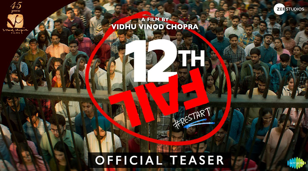 12th Fail: Vidhu Vinod Chopra's Film’s Teaser Earns ADMIRATION From UPSC Students For Compelling Storyline!