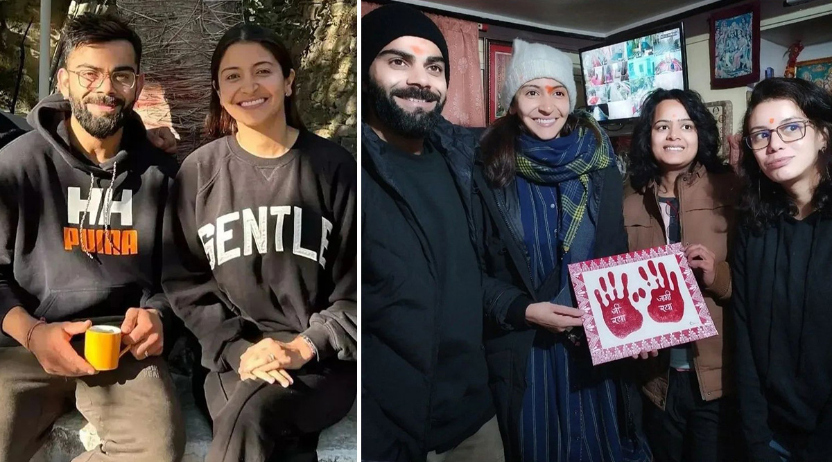 Anushka Sharma and Virat Kohli get spotted at Uttarakhand with their daughter Vamika. See more!