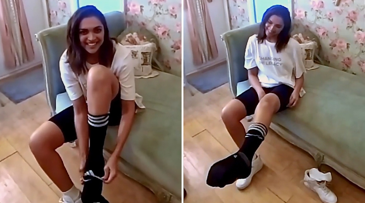 Deepika Padukone Challenges Ranveer Singh - Needs To Pull Up His Socks