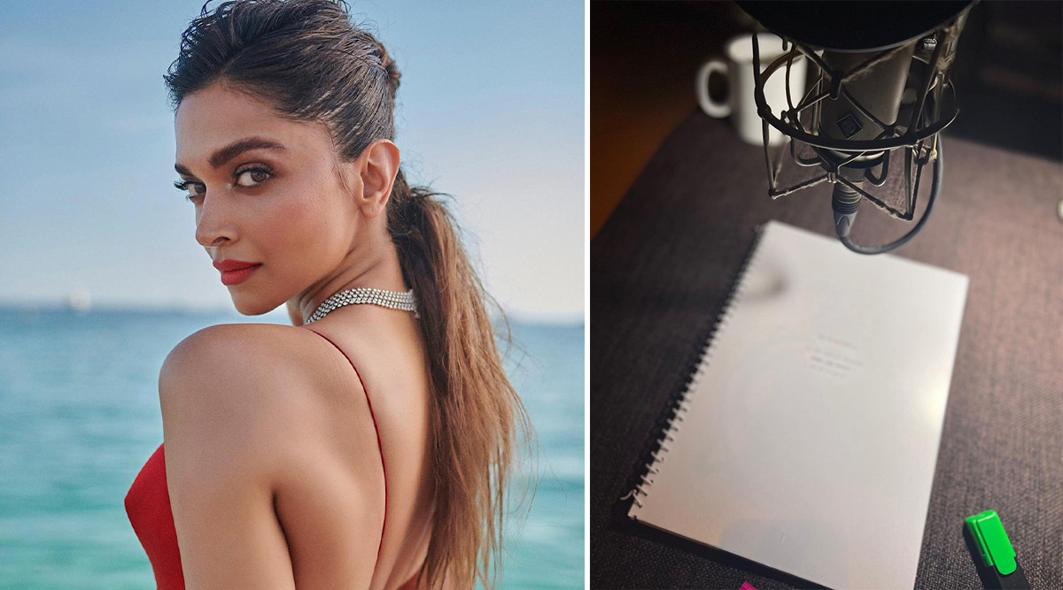 Pathaan: Deepika Padukone uploads a photo of her ‘work in progress’ as she starts the film's dubbing