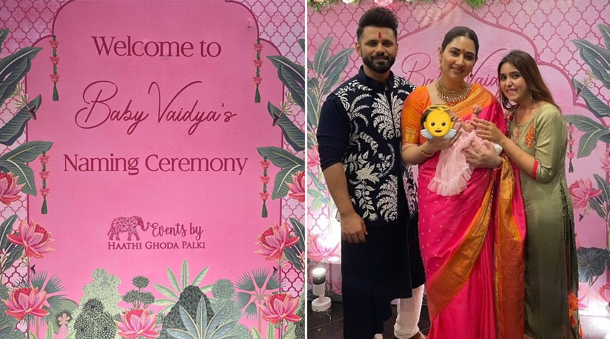 Disha Parmar, Rahul Vaidya Name Their Daughter Navya; Details Inside 