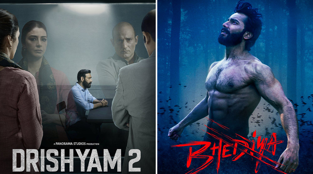 ‘Drishyam 2’ unstoppable at the box office, ‘Bhediya’ flops miserably; here’s the box office collection!