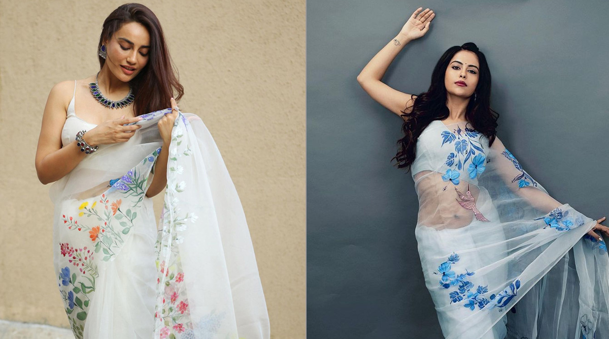 Face off: Who rocked the Modernaari organza saree better? Surbhi Jyoti or Avika Gor?