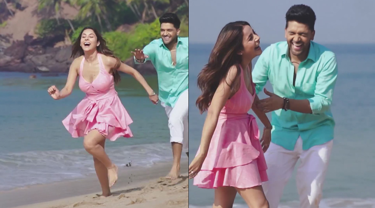 Fans fall for chemistry shared by Shehnaaz Gill and Guru Randhawa goofing near the beach; Know more!